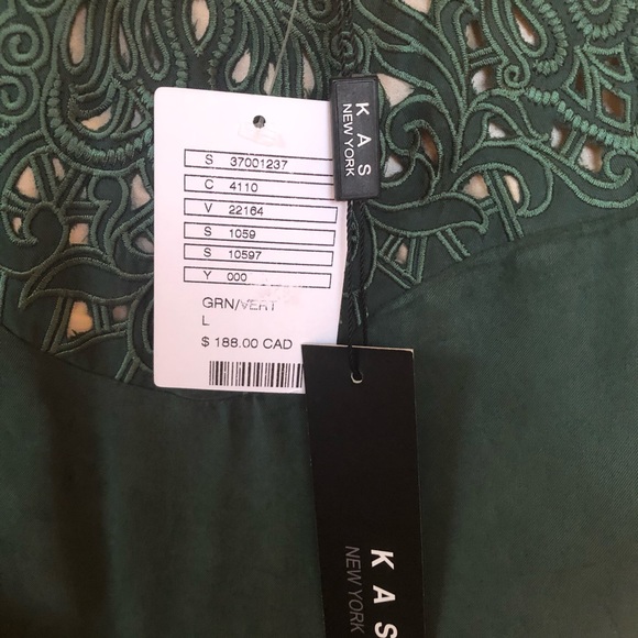 Anthropologie Suede Peplum Blouse - Picture 2 of 2